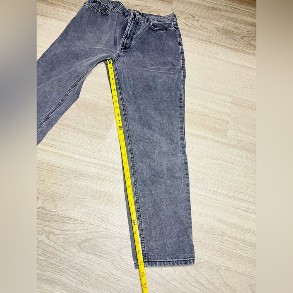 BDG Urban outfitters High RiseTapered Leg Mom Jeans charcoal Black Sz 30 Casual - Picture 8 of 10